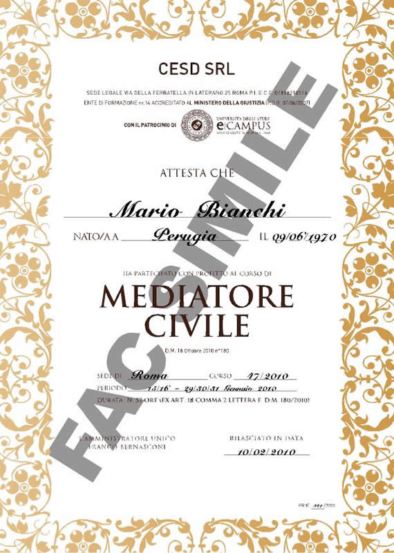 mediatore civile mediatore civile